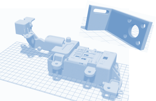 Prototypen per 3D-Druck innerhalb kurzer Zeit
